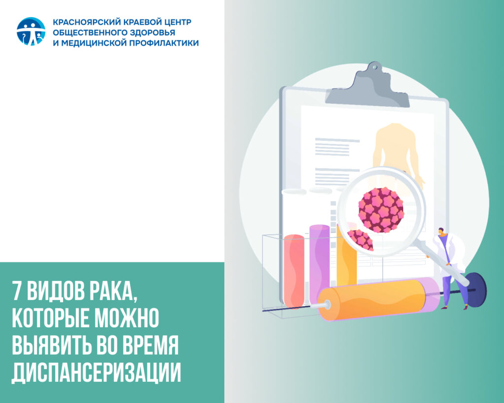 7 видов рака, которые можно выявить во время диспансеризации